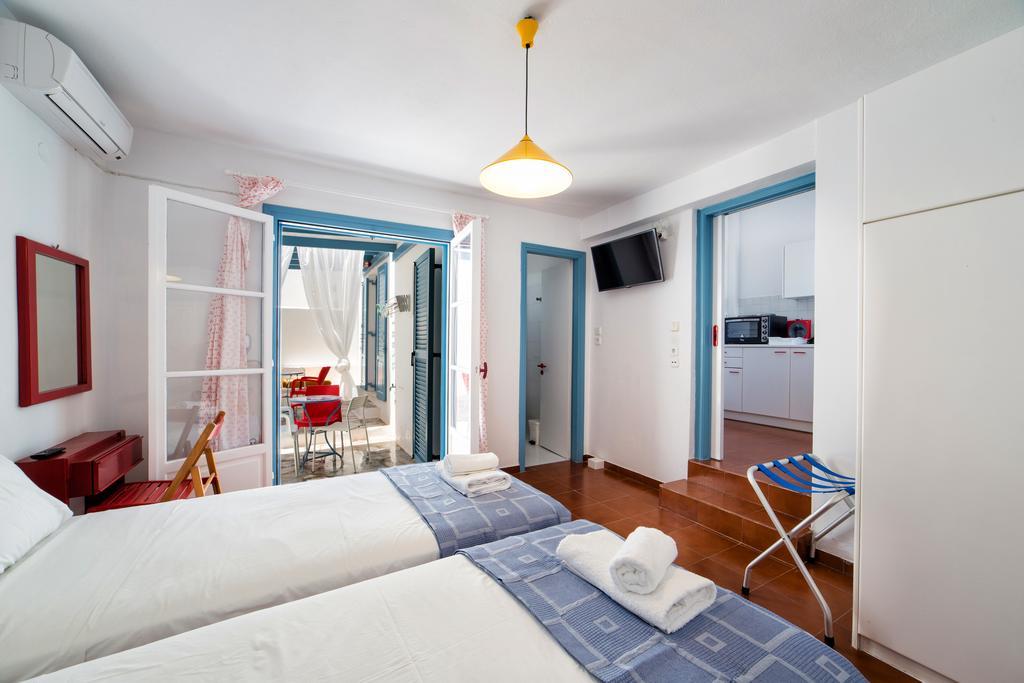 Fivos Apartments Aliki  Luaran gambar