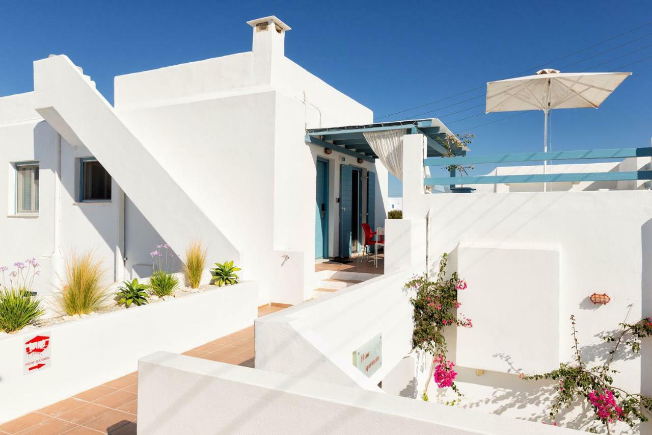 Fivos Apartments Aliki  Luaran gambar